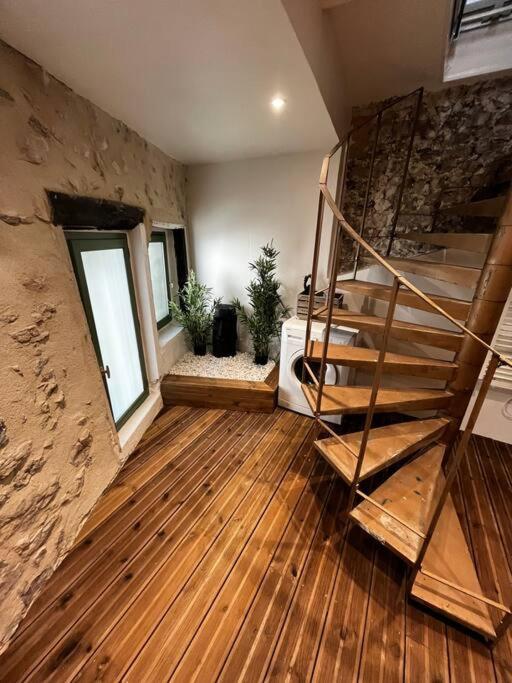 Maison Suspendue Avec Jacuzzi Privatif Pont-en-Royans Buitenkant foto